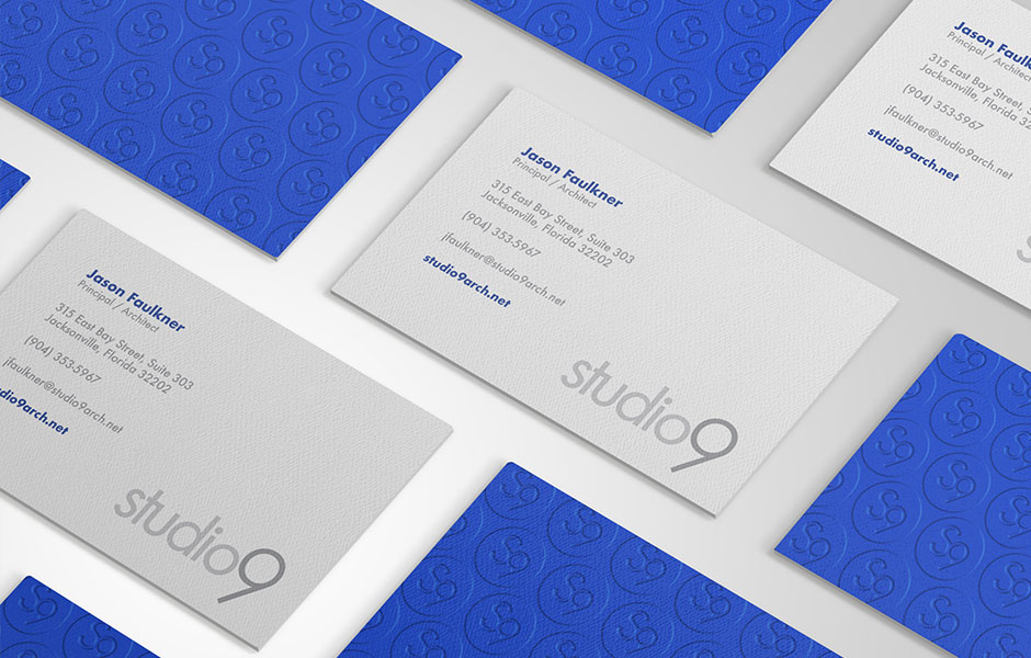 Marketing campaign for award-winning firm Studio 9 Architecture inclusing logo, brochure, website design, brand standards, advertising and social media.