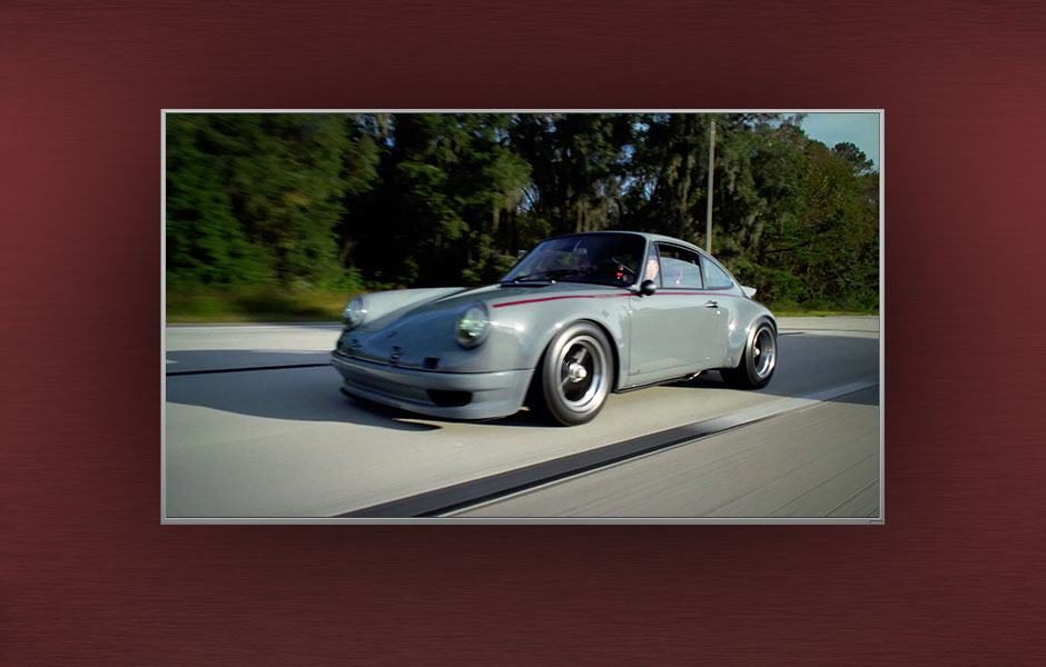 HDco began working with Classic 9 Motorwerks by collaborating with Jason Faulkner's Studio 9 Architecture. Jason's passion for Porsche 911s and racing led to creating a one-of-a-kind, handcrafted Porsche 911 called the C9 RS Turbo. HDco was asked to design a logo, corporate identity, and website for the brand. After completing the car, we took photos at various locations, including downtown Jacksonville, Florida, the Amelia Island Concours d'Elegance, and the Brumos Collection Museum. We were thrilled to create marketing videos for this incredible vehicle, which sells for $550,000.